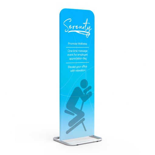 Harmony Banner Stands 35.5" W - 84" H - Image 3
