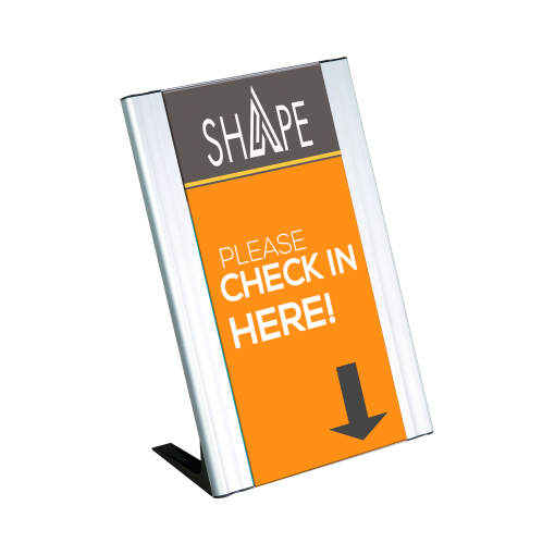 Flat Desk Frames Name And Direction Holder