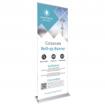 Deluxe Retractable Roll Up Banners