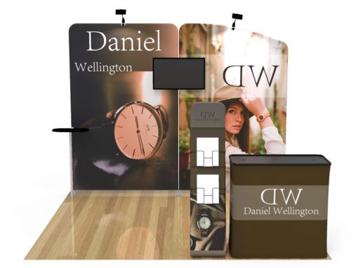 10x10ft Custom Booth 01