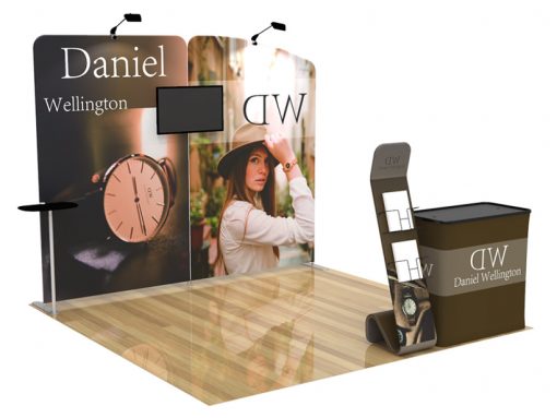 10x10ft Custom Booth 01