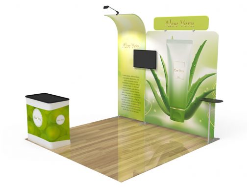 10x10ft Custom Booth 04