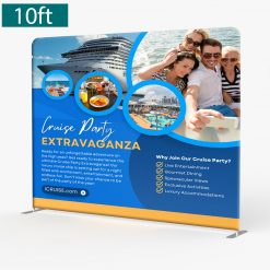 Straight Tension Fabric Displays 10ft - Image 2