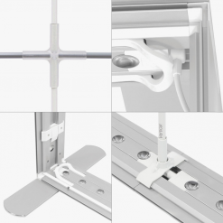 10ft SEG Backlit Fabric Display