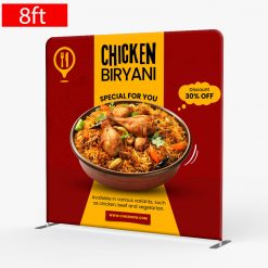 Straight Tension Fabric Displays 8ft - Image 2
