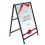 Slide-in A-Frame Sign Holder