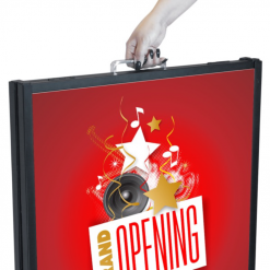 Slide-in A-Frame Sign Holder