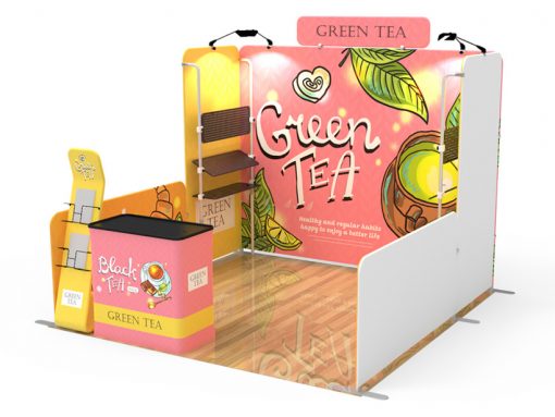 10x10ft Custom Booth 07