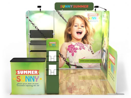 10x10ft Custom Booth 07