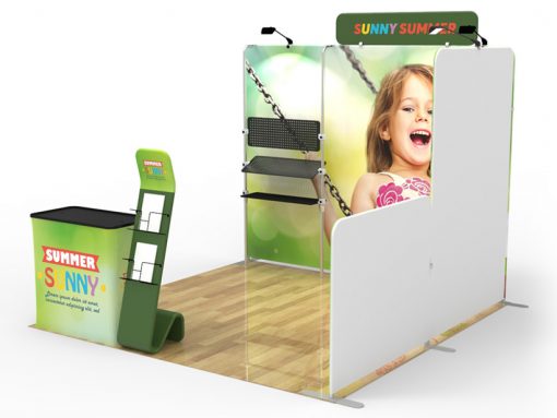 10x10ft Custom Booth 07